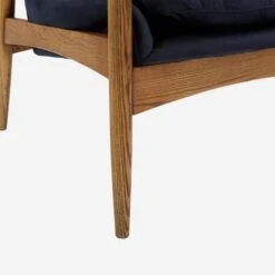 Crispin Chair Chair, Blue -Andrew Martin Sale Store 208155 crispin chair leg detail ch899