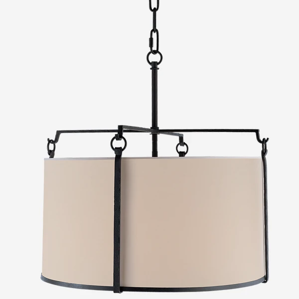 Aspen Iron Pendant Light, Black Rust 2 Aspen Iron Pendant Light, Black Rust - Image 2