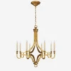Mykonos Chandelier -Andrew Martin Sale Store 208505 mykonos small chandelier in antique burnished brass