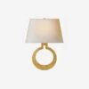 Ring Form Wall Light, Gilded -Andrew Martin Sale Store 208583 ring form large wall light in gild