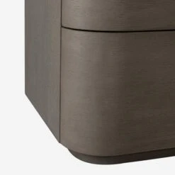 Hampstead Nightstand -Andrew Martin Sale Store 210498 hampstead nightstand 3 draws smoked oak detail web 3