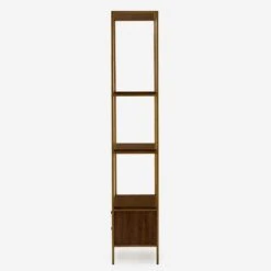 Rufus Bookcase, Dark -Andrew Martin Sale Store 213907 rufus bookcase side bc0012