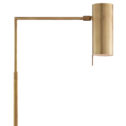 Alma Floor Lamp, Antique-Burnished Brass And White Marble -Andrew Martin Sale Store 214241 alma floor lamp in antique burnished brass and white marble