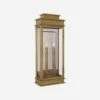Linear Antique Brass Outdoor Wall Light -Andrew Martin Sale Store 214544 linear tall ab