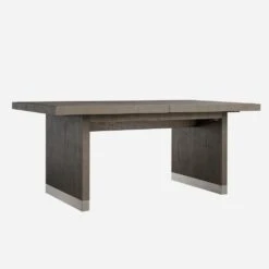 Raffles Grey Extending Dining Table -Andrew Martin Sale Store 214546 raffles ext dining table grey angle