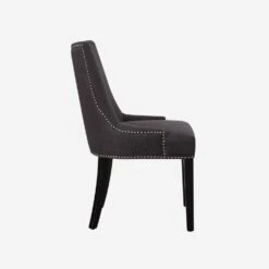 Theodore Dining Chair, Black -Andrew Martin Sale Store 214610 theodore dining chair side