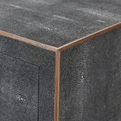 Fitz Grey Bedside Table -Andrew Martin Sale Store 214901 fitz bedside table grey detail st0374