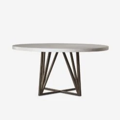 Emerson Dining Table, Round -Andrew Martin Sale Store 215266 emerson dining table round front