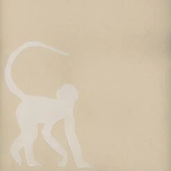 Cheeky Monkey Natural Wallpaper
