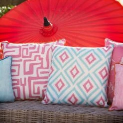 Reef Tropic Outdoor Outdoor Cushion -Andrew Martin Sale Store 215606 the great outdoors reef tropic glacier lagoon