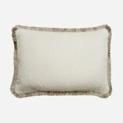 Huntsman Ivory Medium Rectangle Cushion, 55x40