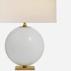 Elsie Table Lamp, Cream / Cream Shade -Andrew Martin Sale Store 215697 elsie table lamp cream cream shade
