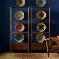 Rufus Bookcase, Dark -Andrew Martin Sale Store 215807 rufus bookcase and jonah sofa