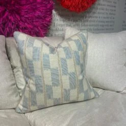 Positano Aqua Cushion -Andrew Martin Sale Store 215922 positano blue ls 1