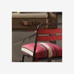 Portscatho Plume Fabric -Andrew Martin Sale Store 216172 raffia ecru wallpaper seat cushions in orillo brick fabric left and portscatho plume fabric right