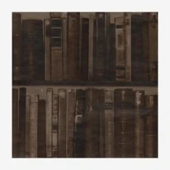 Library Wallpaper - Leather Wallpaper