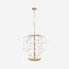 Leighton Chandelier -Andrew Martin Sale Store 216305 leighton cascading chandelier brass