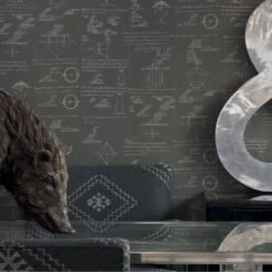 Pythagoras Charcoal Wallpaper