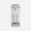 Linear Polished Nickel Outdoor Wall Light -Andrew Martin Sale Store 216428 linear tall polished nickel