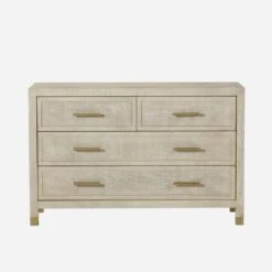 Raffles Chest Of Drawers, Medium Natural -Andrew Martin Sale Store 216494 raffles medium chest of drawers front