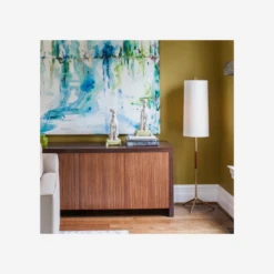 Frankfort Floor Lamp, Hand-Rubbed Antique Brass And Mahogony 5 Frankfort Floor Lamp, Hand-Rubbed Antique Brass And Mahogony -Andrew Martin Sale Store 216771 frankfort 2