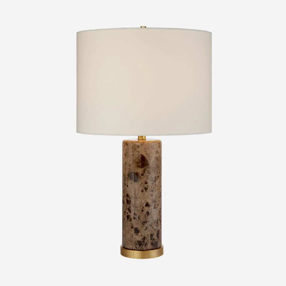 Cliff Table Lamp, Brown Marble 1 Cliff Table Lamp, Brown Marble