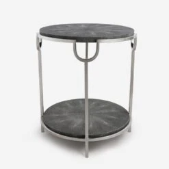 Katia Grey Side Table, Grey -Andrew Martin Sale Store 217006 katia side table grey