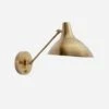 Charlton Wall Light, Hand-Rubbed Antique Brass -Andrew Martin Sale Store 217791 charlton brass