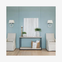 Ring Form Wall Light, Alabaster -Andrew Martin Sale Store 218191 ring white