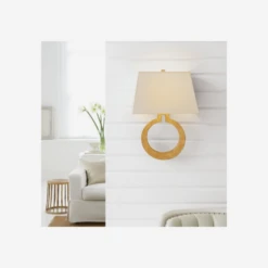 Ring Form Wall Light, Gilded -Andrew Martin Sale Store 218209 ring form