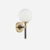 Bowery Orb Wall Light -Andrew Martin Sale Store 218215 boweryagedoldbronzewalllight