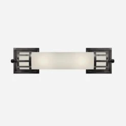 Openwork Wall Light, Bronze