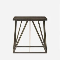 Emerson Square Side Table Side Table -Andrew Martin Sale Store 218764 emerson sqaure table front