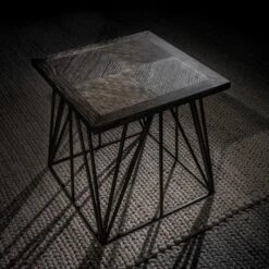 Emerson Square Side Table Side Table -Andrew Martin Sale Store 219402 emerson sqaure table ls