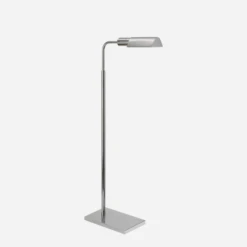 Studio Floor Lamp, Polished Nickel