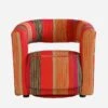 Madison Swivel Chair, Llama Orange -Andrew Martin Sale Store 230896 madison llama front