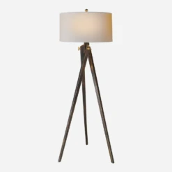 Tripod Floor Lamp, Tudor Brown 6 Tripod Floor Lamp, Tudor Brown -Andrew Martin Sale Store 233250 tripod floor lamp in tudor brown