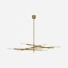 Rousseau Grande Chandelier -Andrew Martin Sale Store 238712 rousseau grande chandelier antique burnished brass