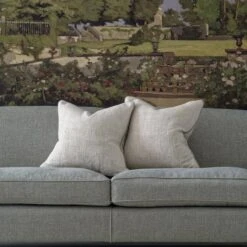 Paraggi Muscari Fabric -Andrew Martin Sale Store 23940 montague sofa upholstered in paraggi muscari with scatter cushions in summit linen