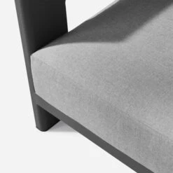 Caicos Chair Slate Outdoor Armchair -Andrew Martin Sale Store 239478 caicos armchair detail 1