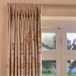 Friendly Folk Melon Orange Fabric -Andrew Martin Sale Store 240170 friendly folk melon orange curtains