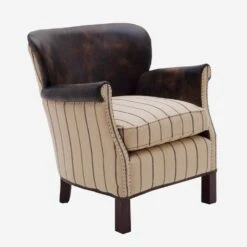 Harrow Chair, Ticking Stripe -Andrew Martin Sale Store 240921 andrew martin chairs harrow chair