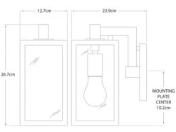 Wall Lantern -Andrew Martin Sale Store 24306 fresno small dimensions