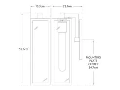 Wall Lantern -Andrew Martin Sale Store 24308 fresno large dimensions