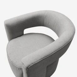 Madison Swivel Chair, Grey Weave -Andrew Martin Sale Store 246956 madison chair top view angle