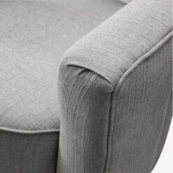 Madison Swivel Chair, Grey Weave -Andrew Martin Sale Store 246958 madison chair arm detail 2