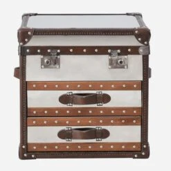 Livingstone Steamer Trunk -Andrew Martin Sale Store 246985 livingstone front