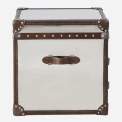 Livingstone Steamer Trunk -Andrew Martin Sale Store 246987 livingstone side