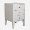 Georgia White Side Table -Andrew Martin Sale Store 247264 georgia white angle