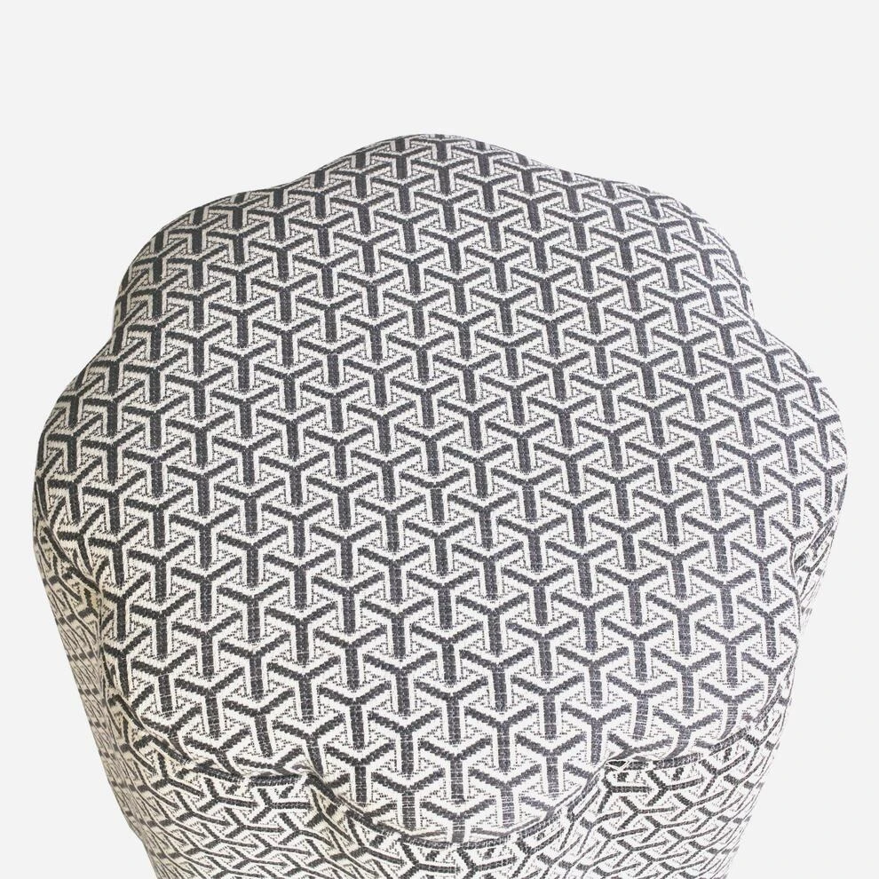 Daisy Monte Storm Ottoman 3 Daisy Monte Storm Ottoman - Image 3